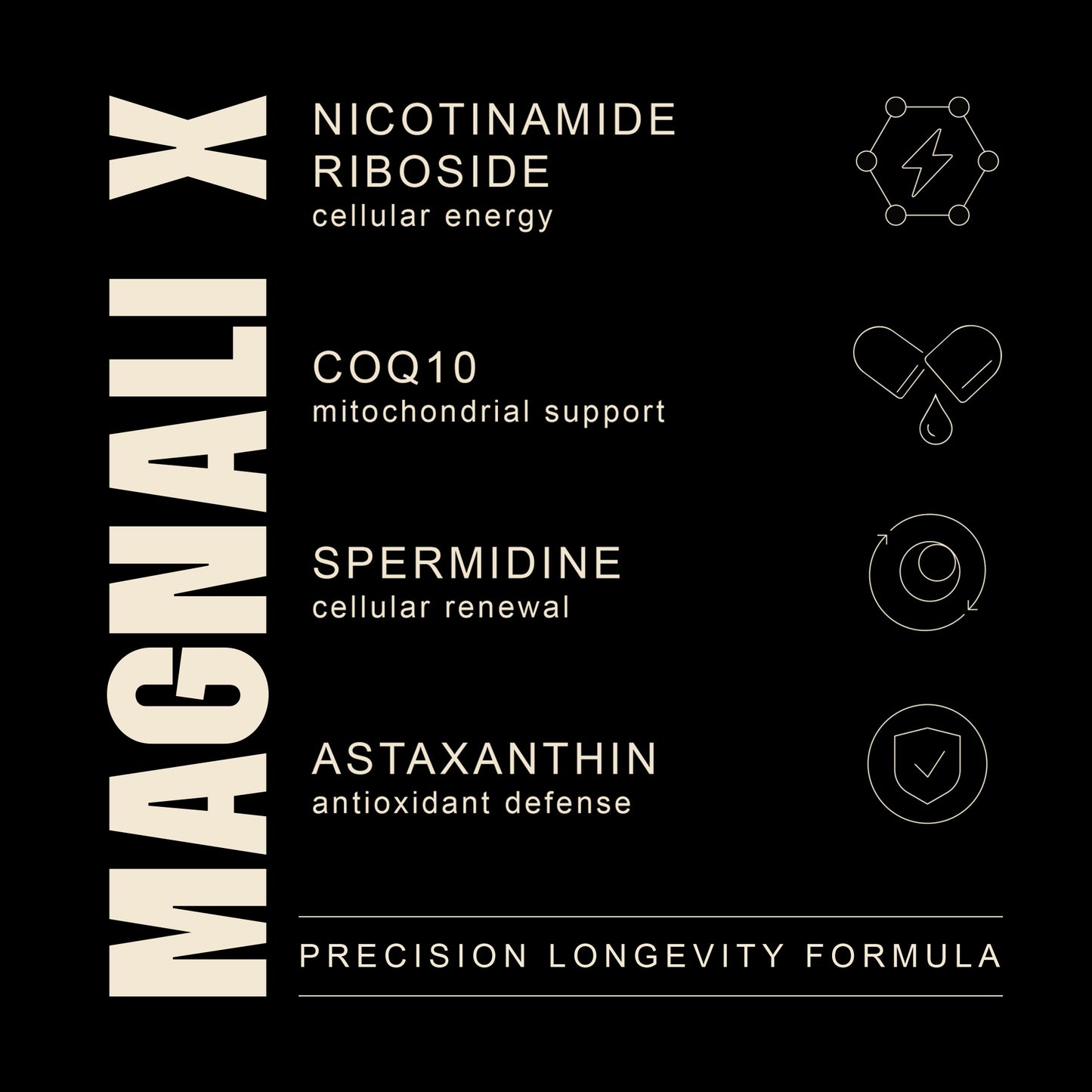 Magnali X | Cellular Aging Formula